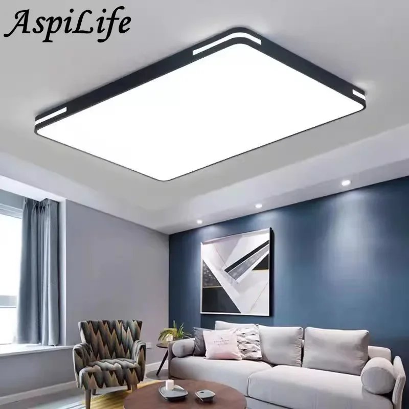 Casa Inteligente Luzes De Teto LED, Lustre Para Sala De Estar, Quarto, Sala De Jantar, Correia, Ultra-fino, Interior, Lâmpada De Fixação, AC 85-260V