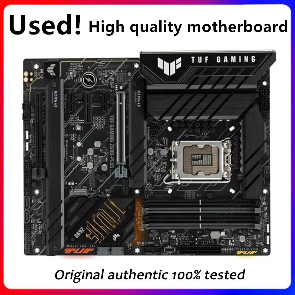 Per Tuf Gaming Z690-Plus Scheda Madre Lga 1700 Per Intel Z690 Ddr5 Usb3.0 M.2 Nvme Scheda Madre Desktop Originale Scheda Madre Usata