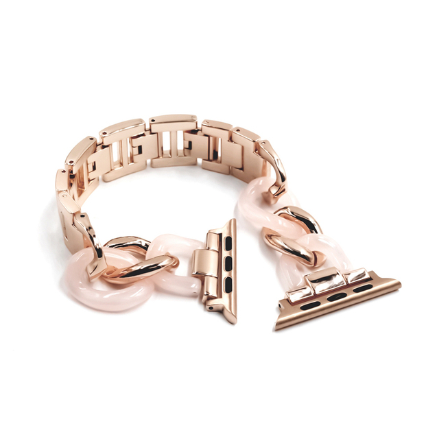 Steel strap for apple watch 6 band 44mm 40mm watchband correa bracelet apple watch serie se 5 43 iwatch band 42mm 38mm