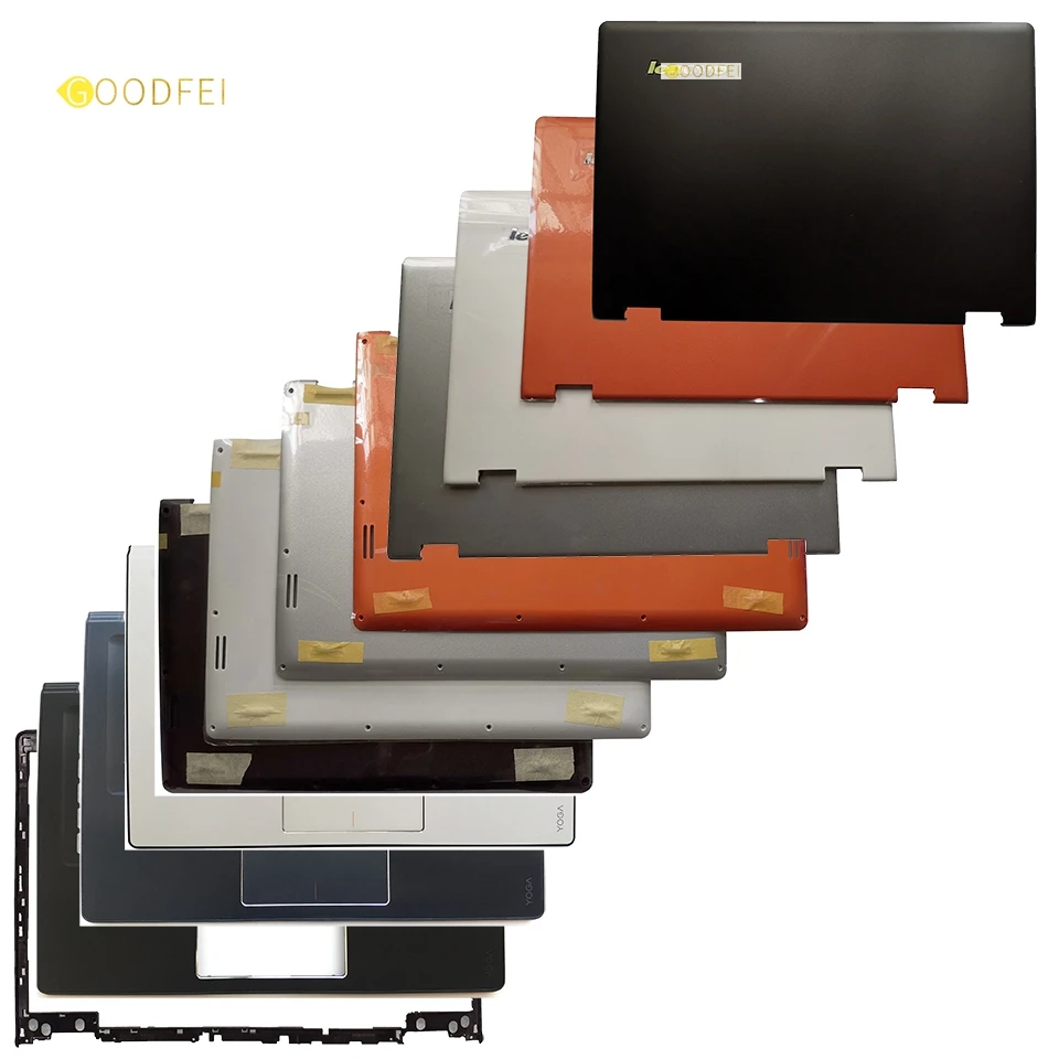 

For Lenovo Yoga 3 14 3-1470 Yoga 700-14 ISK LCD Rear Lid Back Top Cover /Bezel/Palmrest Upper/Bottom Base Lower Case Housing