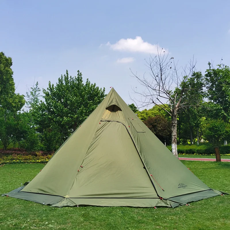 12 Person Upgraded Pyramid Tent Ultralight Winter Camping, 47 OFF