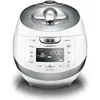 6-Cup (Uncooked)/12-Cup (Cooked) Induction Heating Pressure Rice Cooker with Nonstick Inner Pot,16 Menu Modes,Auto Clean (White) 1