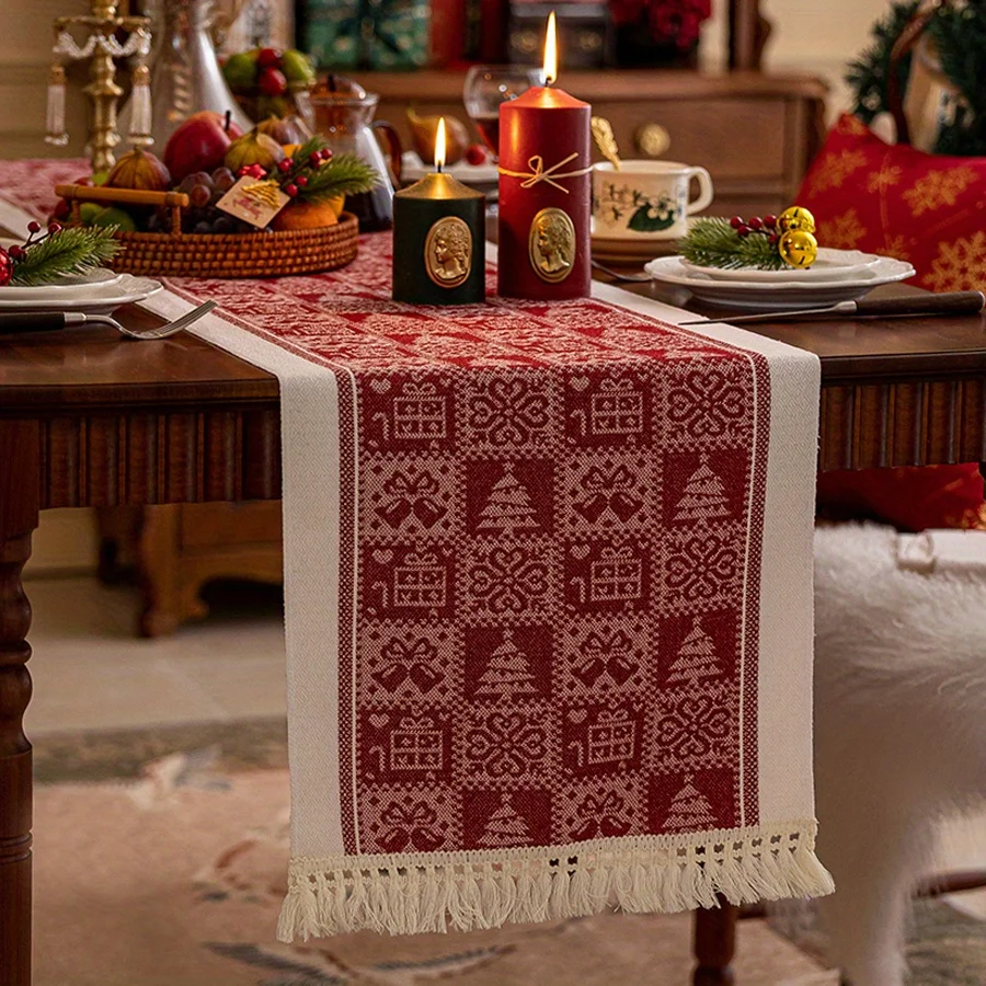 Christmas Elk Table Runner 2