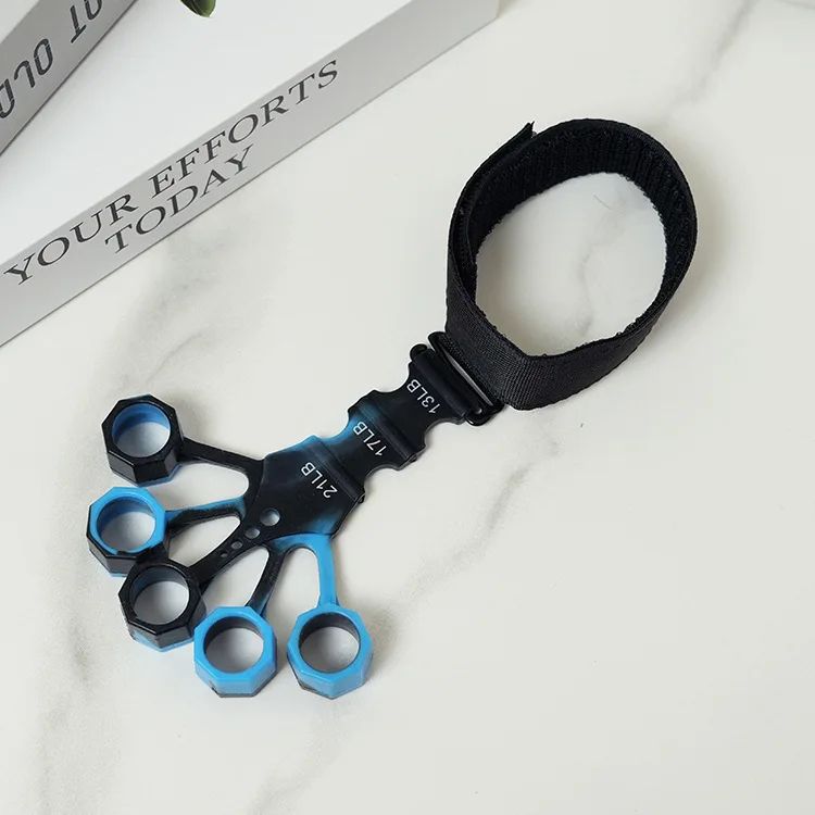 Silicone Vein Trainer Adult Fitness Elastic Band Five Finger Puller Silicone Finger Trainer
