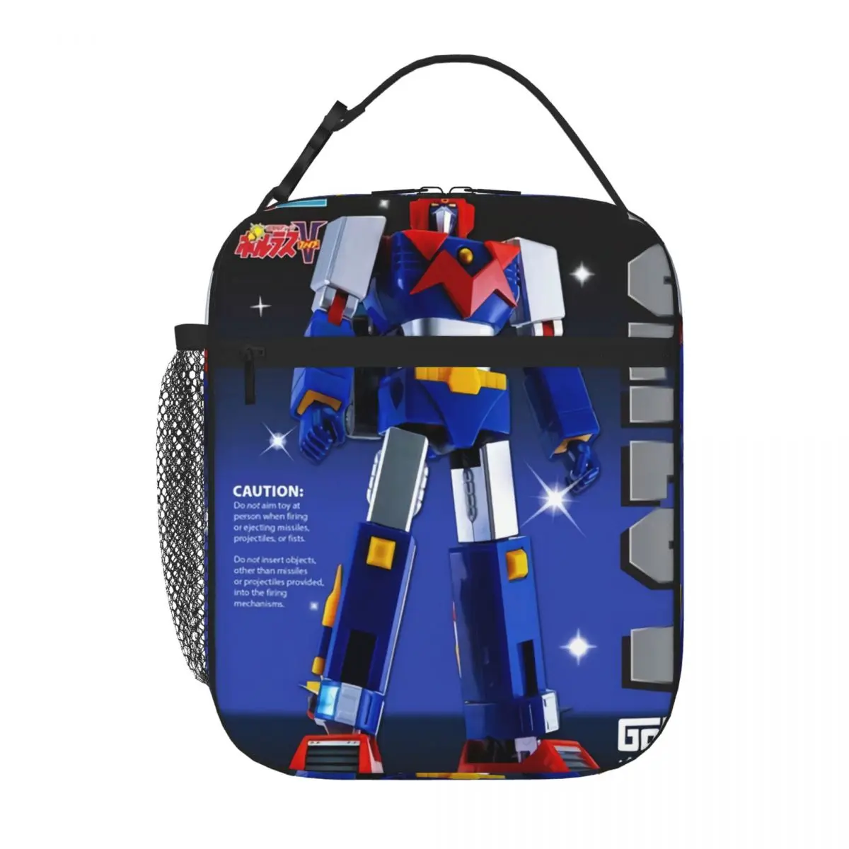 Voltes V Godaikin Poncho Lunch Tote Picnic Thermo Container Lunch Box Per Bambini