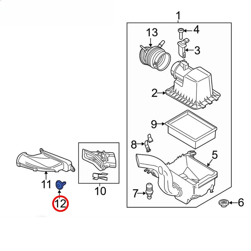 Mudguard Buckle Push Push Rivet Auto Clips 8mm Plastic Rivets Ford Wheel Arch Linings Bumpers Clip Plastic Trim Clips