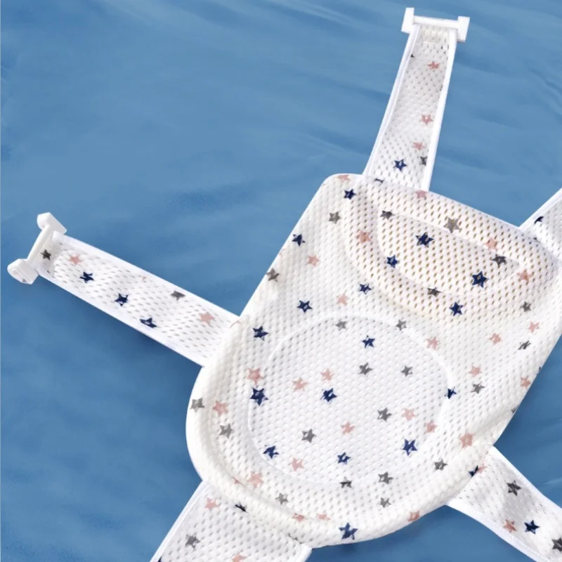 Universal Baby Bath Net Support Stand Slip-Proof Floating Rack for Newborn To Infant Bathtub Accessories Support Mat