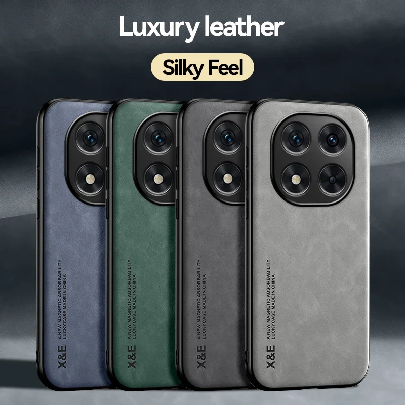 Shockproof Luxury Leather Texture Case with Silky Feel and Magnetic Attraction