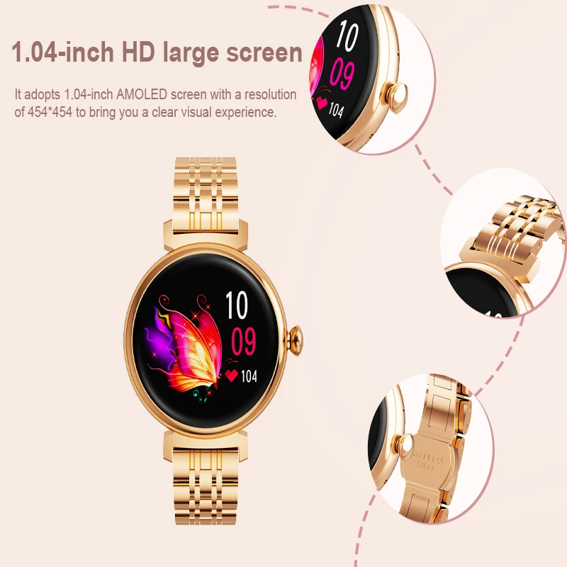 1.04��ġ AMOLED ��ũ�� �м� ������ ����Ʈ��ġ, Always-On ���÷���, �������� ��ȭ ���, ��Ż �ٵ�, ���� ��ũ�� �ð�