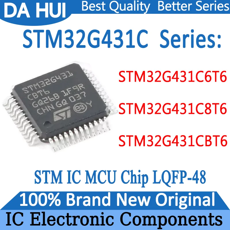 New STM32G431C6T6 STM32G431C8T6 STM32G431CBT6 STM32G431C6 STM32G431C8 ...