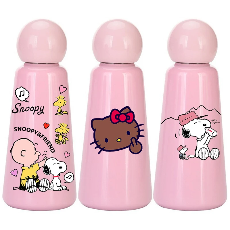 

New Hello Kitty Sweet Stainless Steel Insulation Cup Creative Minimalist Doll Water Cup Male Female Student Coffee Cup Wholesale