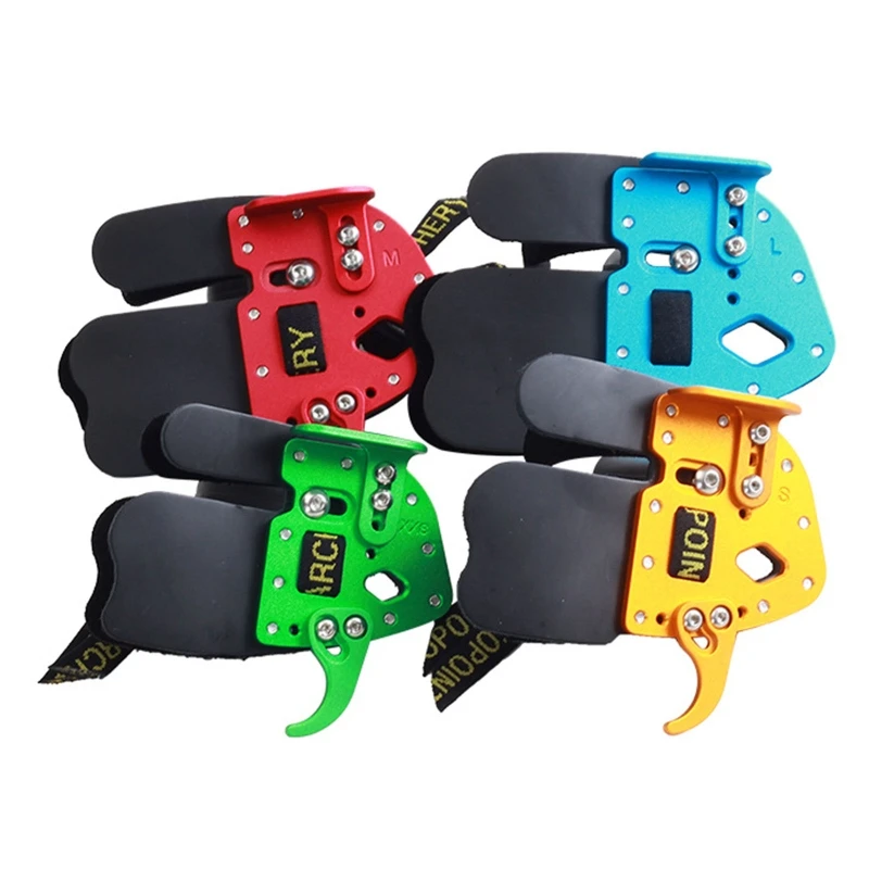 Protections pour le tir à l'arc Durable Double Archery Chasse Doigt