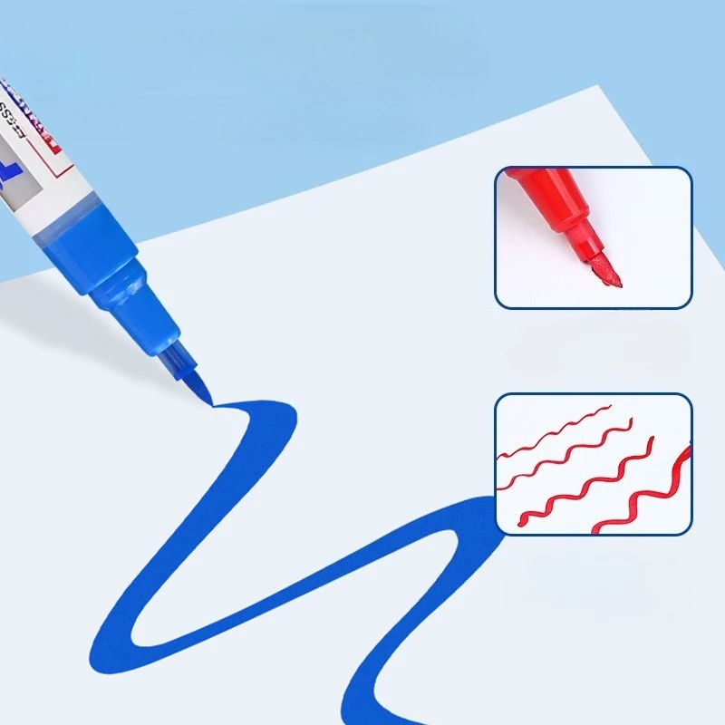 소프트 헤드 페인트 펜 빠른 건조 방수 필기 표시 서명 그림 낙서에 얼룩이 생기기 쉽지 않음
