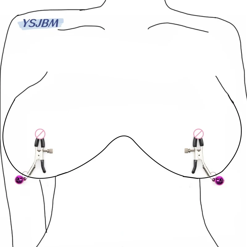 Sex Toys Bdsm Bondage Sex Toys of Couples Erotic Women Adjustable Nipple Breast Clamps with Bell for Adults Masturbation Sexy Products