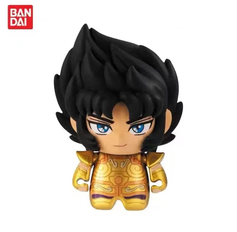 thumbnail image 1 of Bandai Original Gashapon Saint Seiya:Legend Of Sanctuary Q Version Golden Zodiac 01 02 Republish Anime Action Figure Toys Gift, 1 of 5