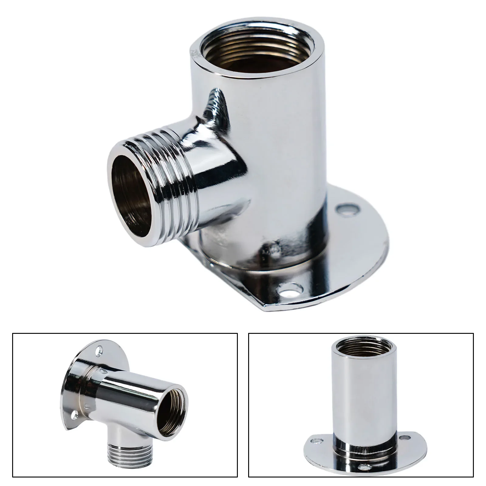 Durable Stylish Shower Arm Shower Head Tool Durable Fine Workmanship Shower Head Extension Arm With Mount Base