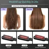 Multifunctional Hair Styler Comb Fast Heated Ceramic Negative Ion Hair Straightening Comb 2 In 1 Hair Curler Straightening Brush 2