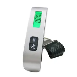 Portable Digital Luggage Scale with LCD Display - 50kg Capacity (1PC)