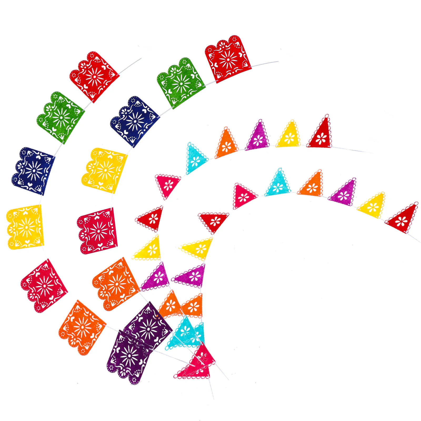 

Birthday Party Supplies Cino De Mayo Fiesta Bunting Mexican Party Decorations Festival Decors Mexican Fiesta Hanging Flags