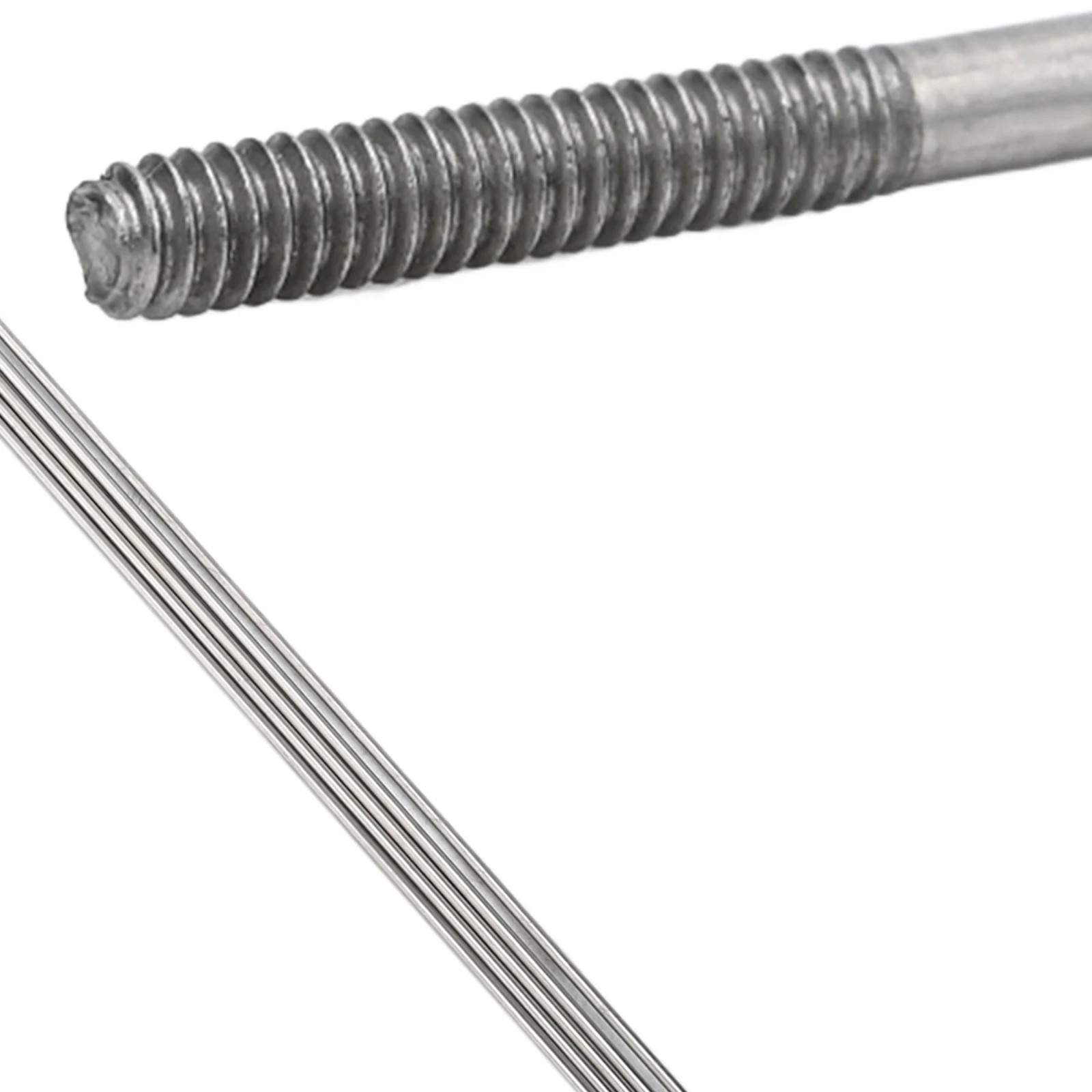 5 stücke Spurstange Gestänge Schubstange M2 150/200/250/300mm Edelstahl Gewinde Krawatte schubstange Für RC Flugzeug RC Flugzeug Hubschrauber – Detail 8