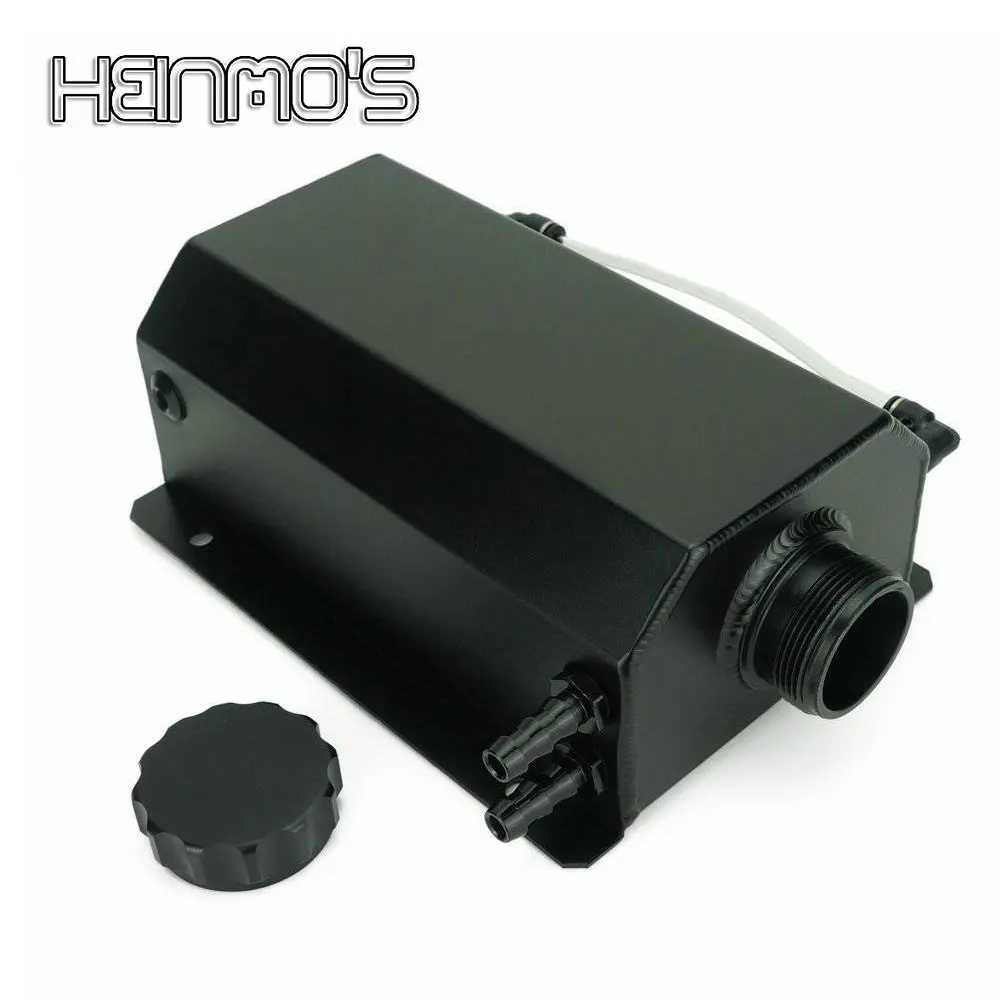 2L Universal Engine Oil Fuel Gas Catch Can Radiatore Troppopieno Serbatoio Può Sfiato Car Header Water Cooler Tank Bottle Accessori