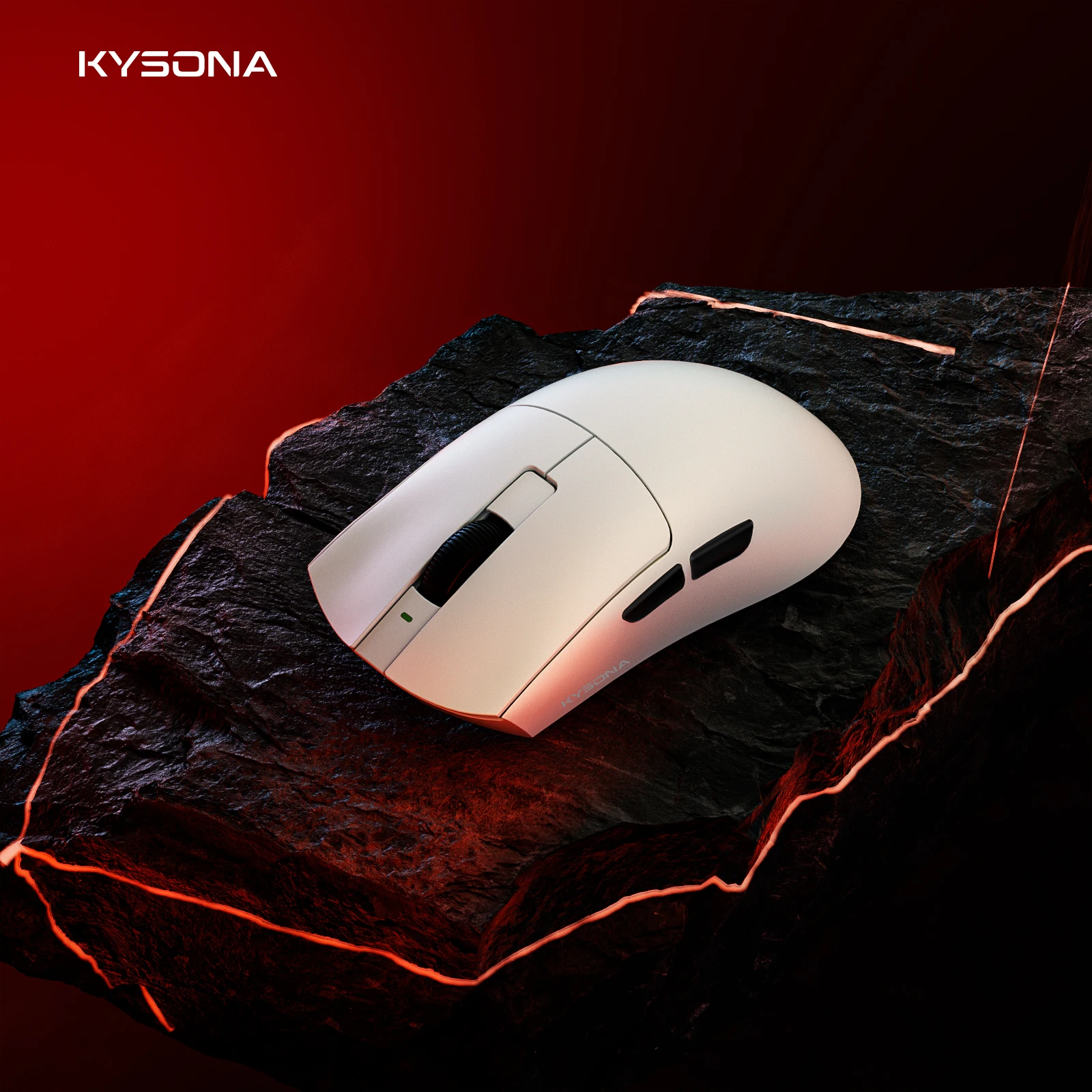 lapin☆ Kysona Jupiter Wireless Mouse PAW3395 Sensor 26000DPI Light