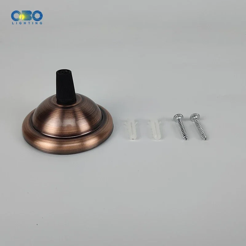 Lamp Fittings Ceiling Plate Lamp Base DIY Round Iron+ Lock Line 66mm Pendant Base Ceiling Plate lamp holder lamp bulb holder lamp base