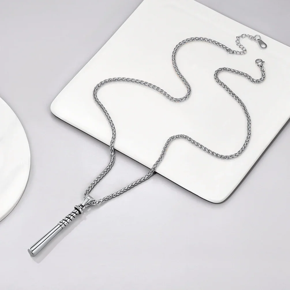 Charming Baseball Bat Pendant