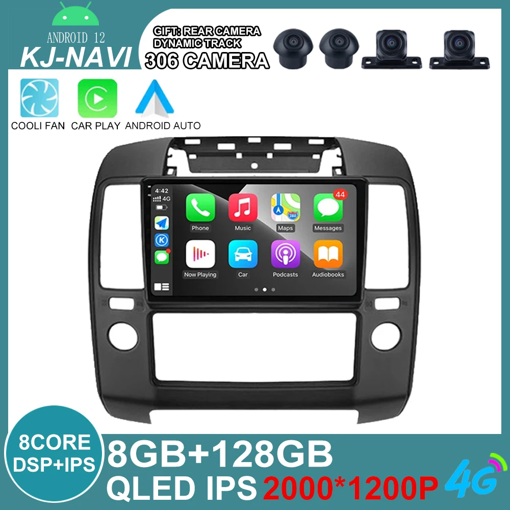 Android 12 Car Parts Radio Video Multimedia Player For Nissan Navara 3
