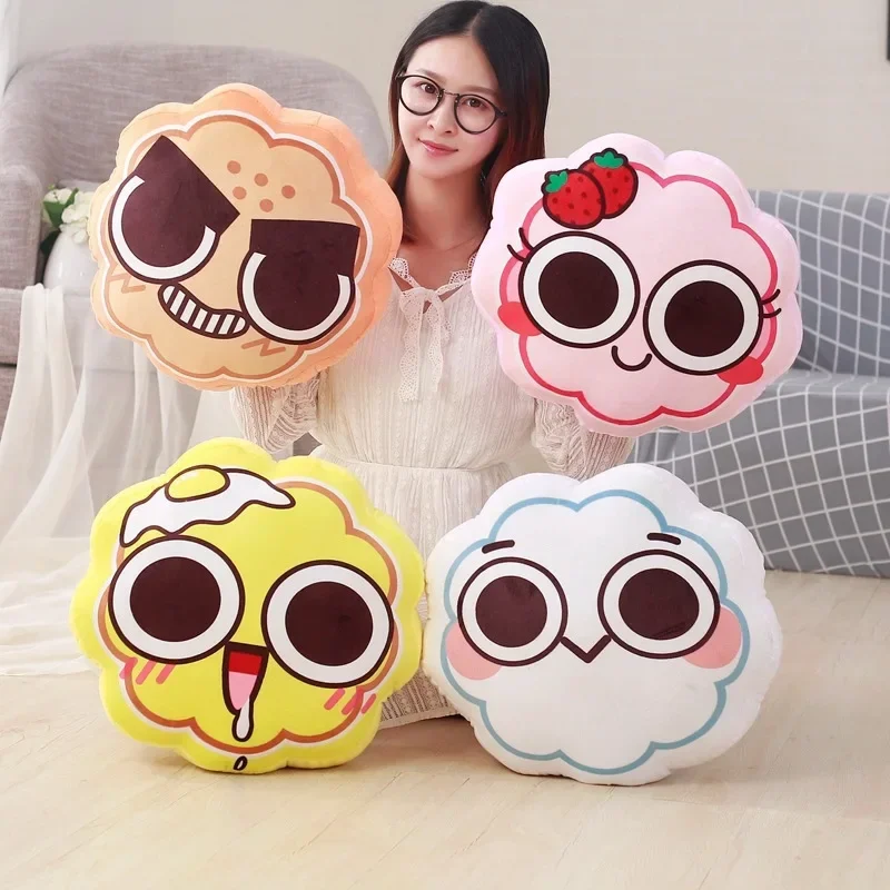 

Креативная Подушка moonторт 30 см для фестиваля середины осени, мягкая плюшевая заполненная подушка, 4 цвета, милые игрушки moonторт, украшение диванной подушки