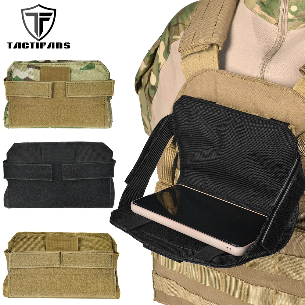 TacticalMOLLEPouchOutdoorMapHolderCarrierBagSmartphoneCase