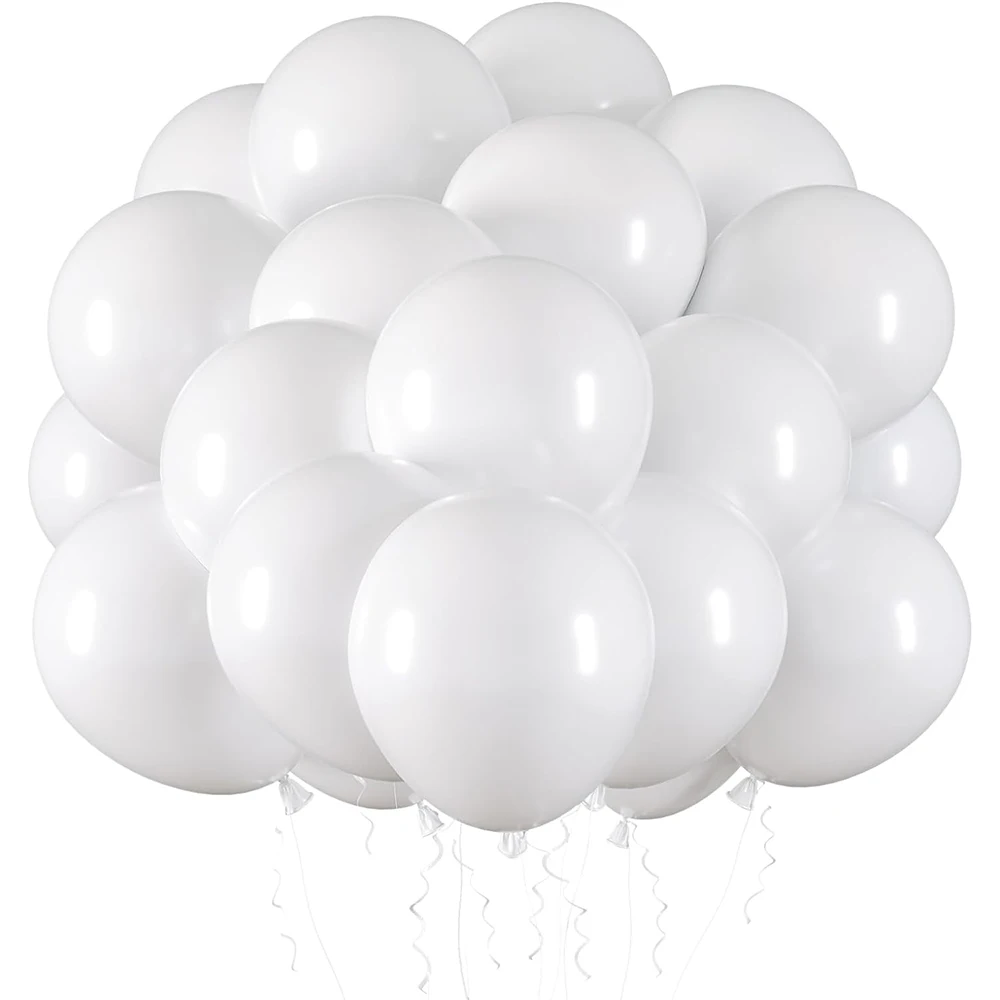 Retro Hot Pink Latex Party Balloons - Valentine's, Wedding & Birthday Decoration Helium Balloons