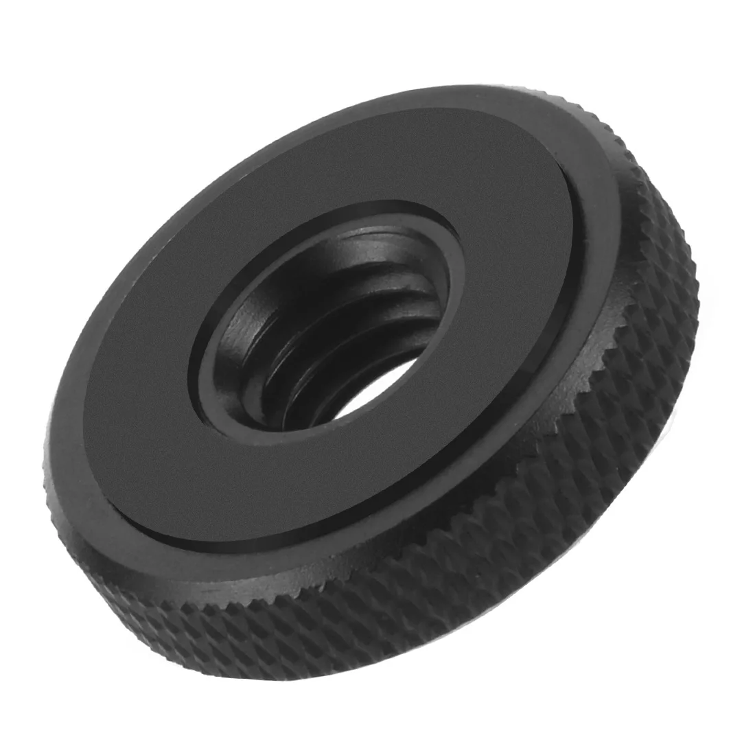 Tripod Mount Hot Shoe Adapter 1/4 3/8 inch Screw Single Nut Double Layer to Flas