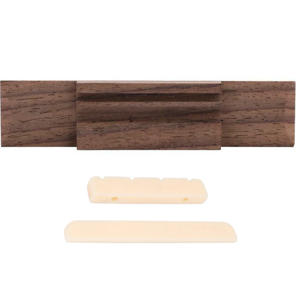 

Ukulele Keys Bridge Nut And Saddle Parts Replacement Accessories Wooden Accessory