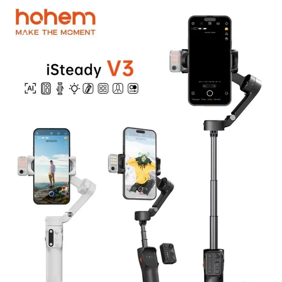 AIトラッキング スタビライザー Amazon.co.jp: AOCHUAN iPhone用ジンバルスタビライザー、AI