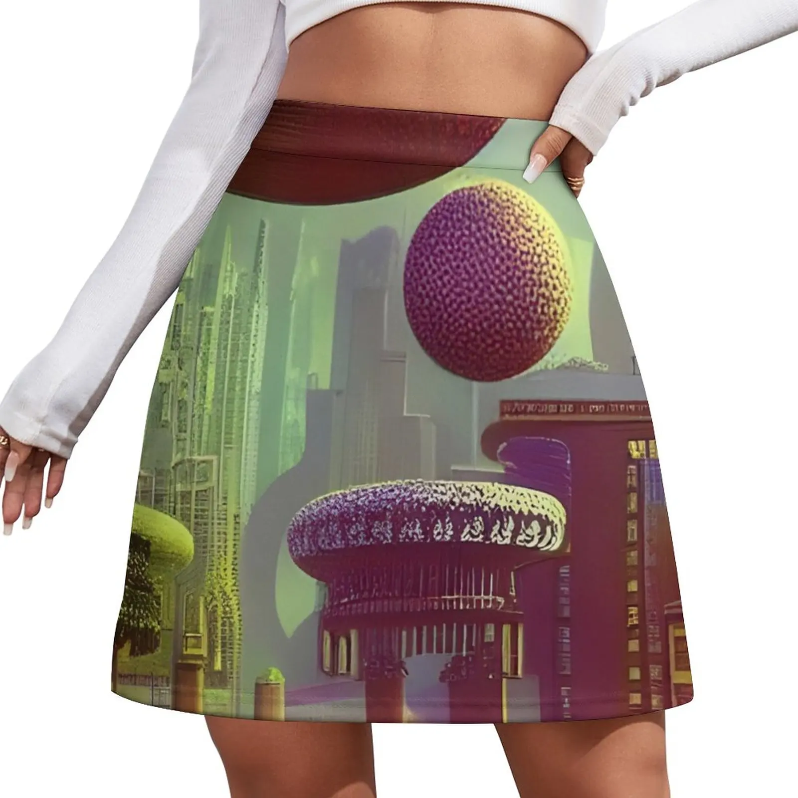 

Leaving The City of Spheres Mini Skirt fairy core skirt skirt