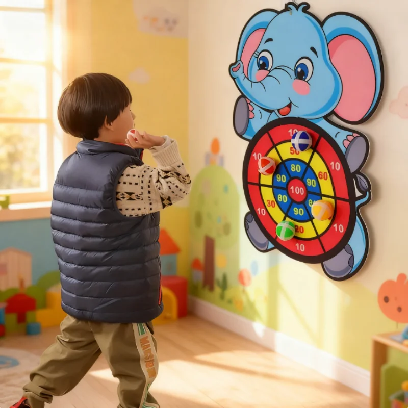 مجموعة ألعاب مكونة من قطعتين من لوح رمي السهام على...