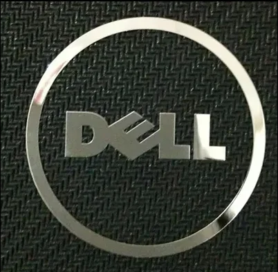 노트북 DELL 금속 로고 스티커, 노트북 PC 태블릿 데스크탑 컴퓨터용, 모바일 디지털 카메라, TV 맞춤형 DIY 장식