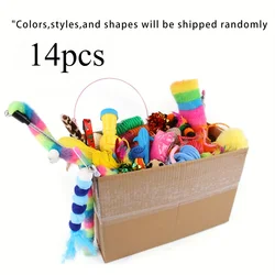 Ultimate Cat Toy Variety Pack - 56 - Piece Fun and Interactive Playset (14pcs)