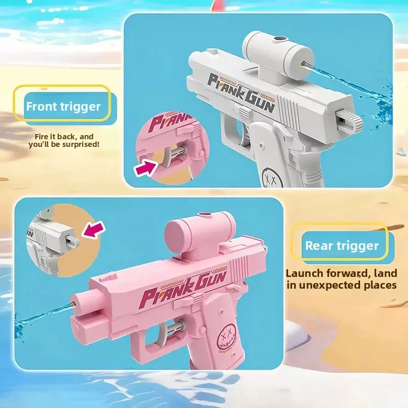 Funny Double-sided Reverse Water Gun For Pool And Beach Fights_voghion.com