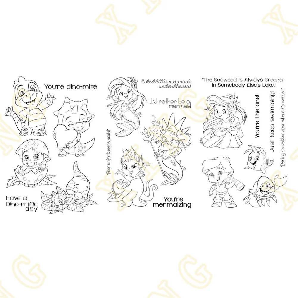 

Under The Sea On The Land Cutting Dies Stamps Scrapbook Diary Decoration Stencil Embossing Template DIY Greeting Card Handmade