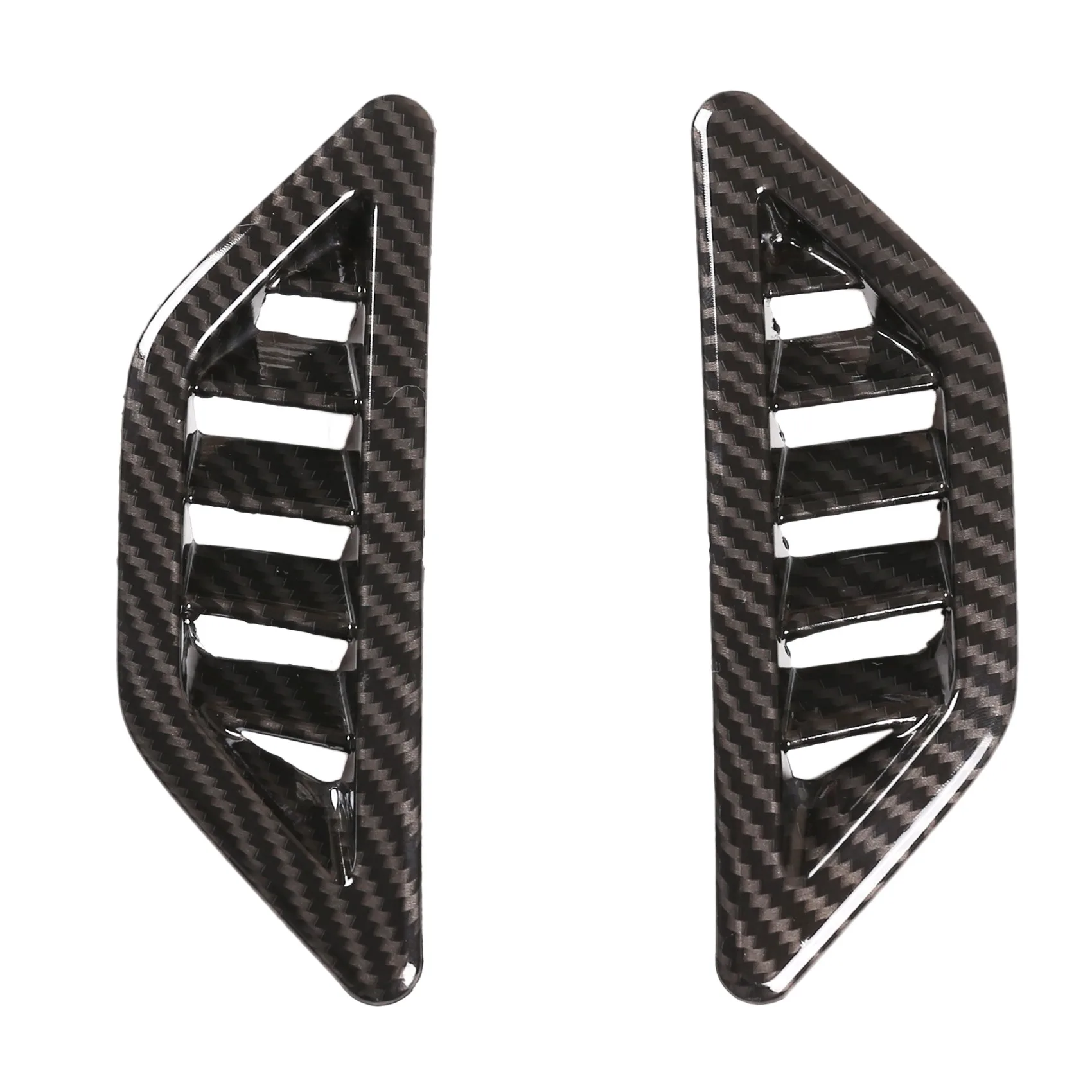 

Carbon Fiber Car Interior Dashboard Air Outlet Vent Trim Frame Cover for Toyota 86/Subaru BRZ