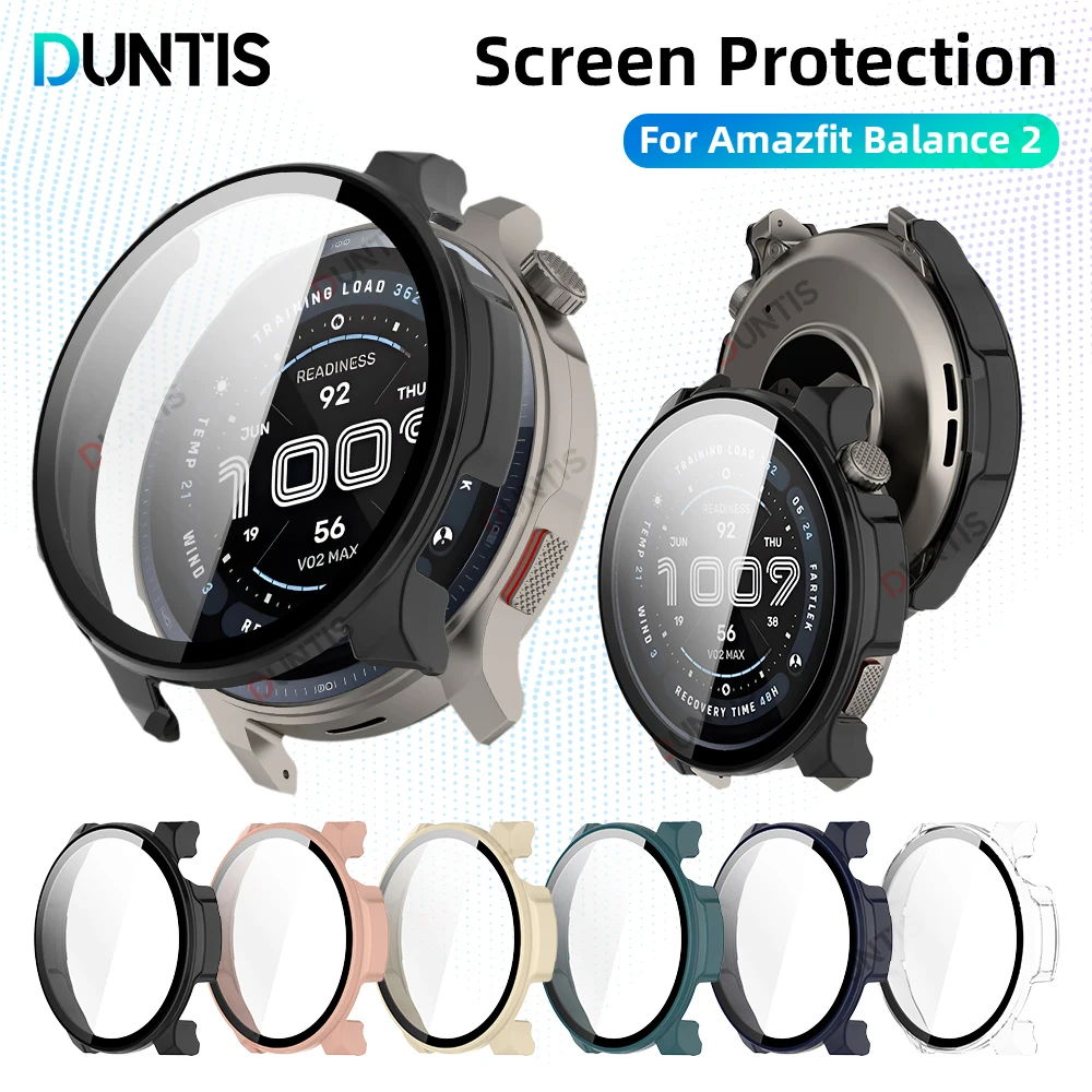 All-Around Protective Bumper Case with Glass Screen Protector - Anti-Scratch and Durable Cover