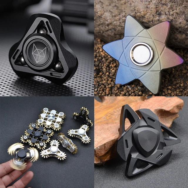 Metal Hand Spinners Fidget Toys  Metal Hand Spinner Edc Stress - Fidget  Spinner - Aliexpress