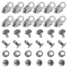 12 Pcs Shoe Hook Buckle Shoelace Alloy Durable Climbing Boots Supplies Repair Boot Eyelet Home Storage ganization Shoe Hanger 1