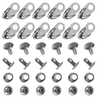 12 Pcs Shoe Hook Buckle Shoelace Alloy Durable Climbing Boots Supplies Repair Boot Eyelet Home Storage ganization Shoe Hanger 1
