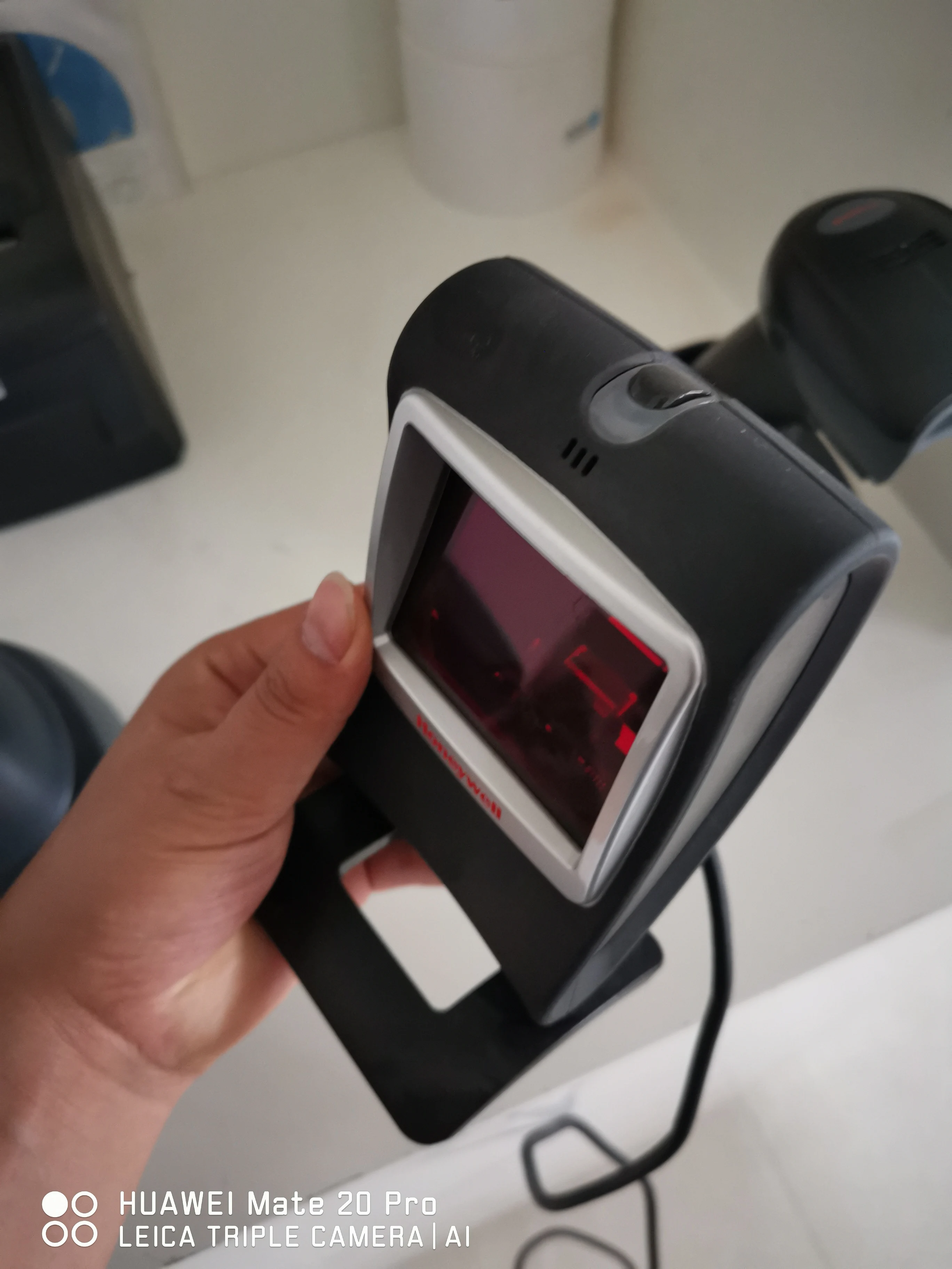 Genesis Series 7580G Area-Imaging 2d USB barcode scanner 1D PDF417 Decode Capabilit Black