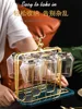 Light Luxury European Style Glass Water Cup Rack Metal Cup Rack Draining Household Cup Storage Rack Water Cup Holder 1