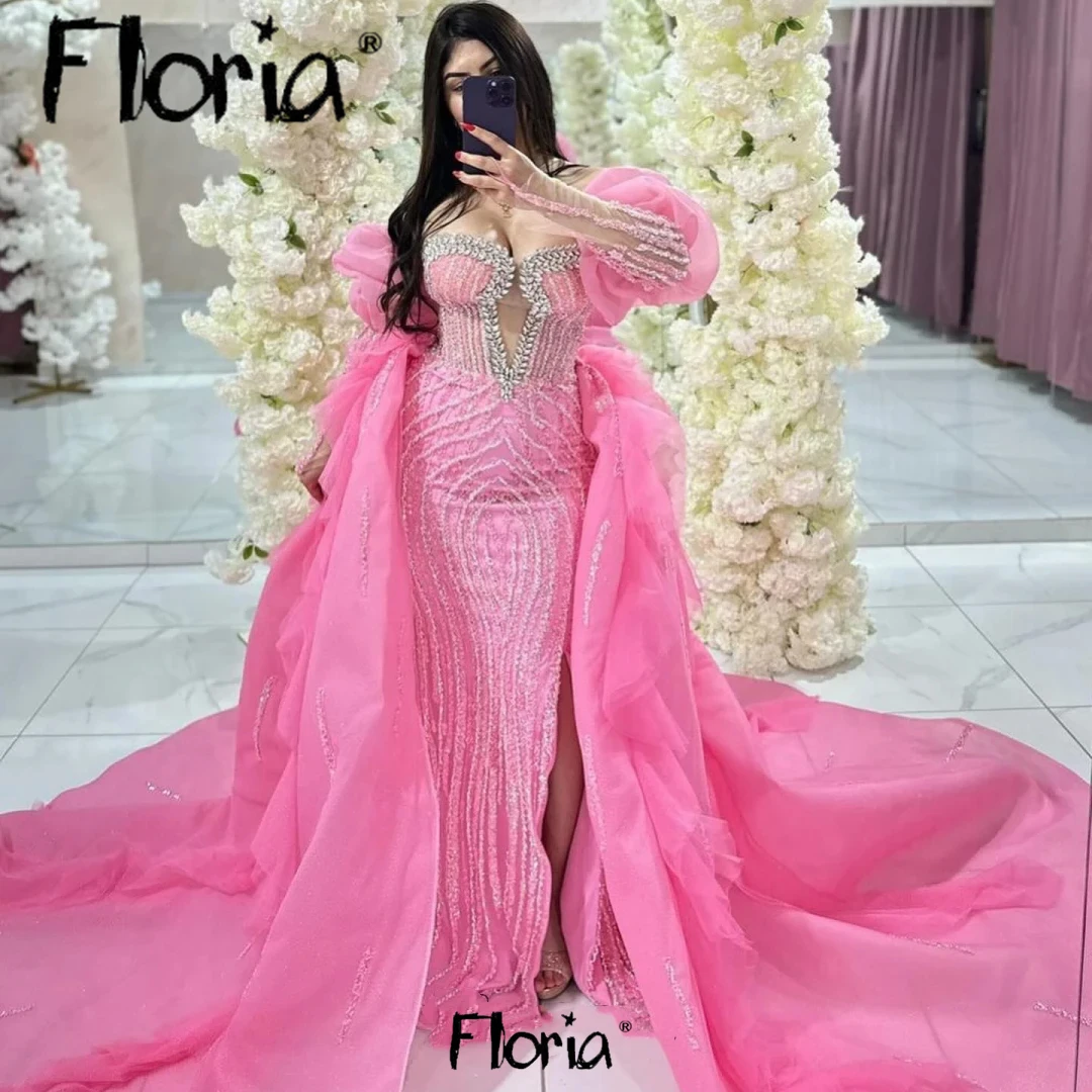 hot pink dress nearby Hot Pink Multi-Wear Long Sleeve Ruched Dress