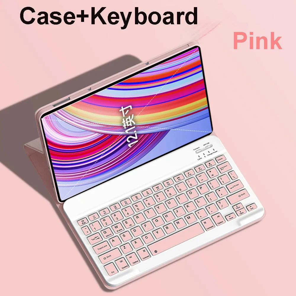 thumbnail image 1 of Funda para Xiaomi Redmi Pad Pro de 12,1 pulgadas, funda con teclado para Redmi Pad Pro de 12,1 pulgadas 2024, 1 of 5